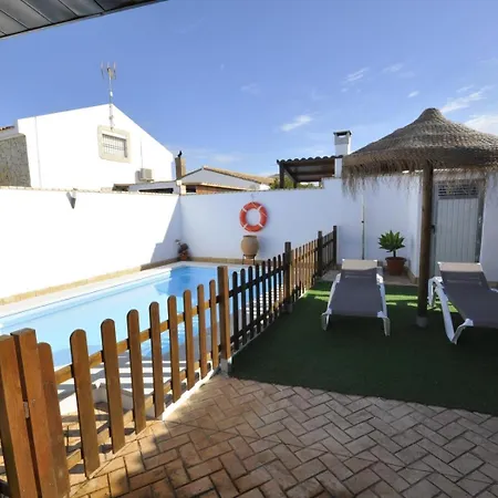 Casa Con Piscina Privada Solo Familias Y Pareja Campsite Conil De La Frontera